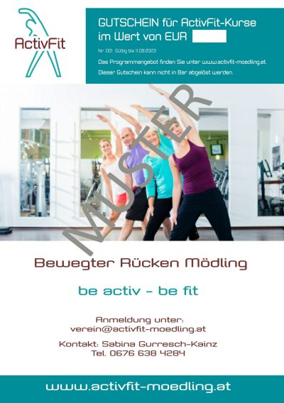 Gutschein ActivFit